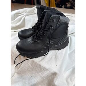 Bates‎ Gore-Tex Waterproof Tactical Boots Black Leather Nylon Mid Cut Mens